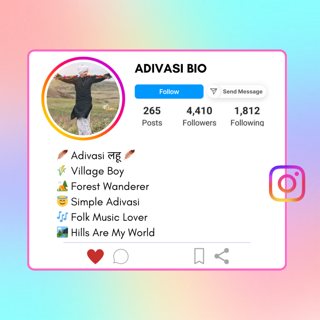 Adivasi-Instagram-Bio