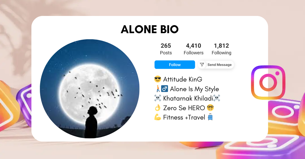 Alone-Instagram-Bio