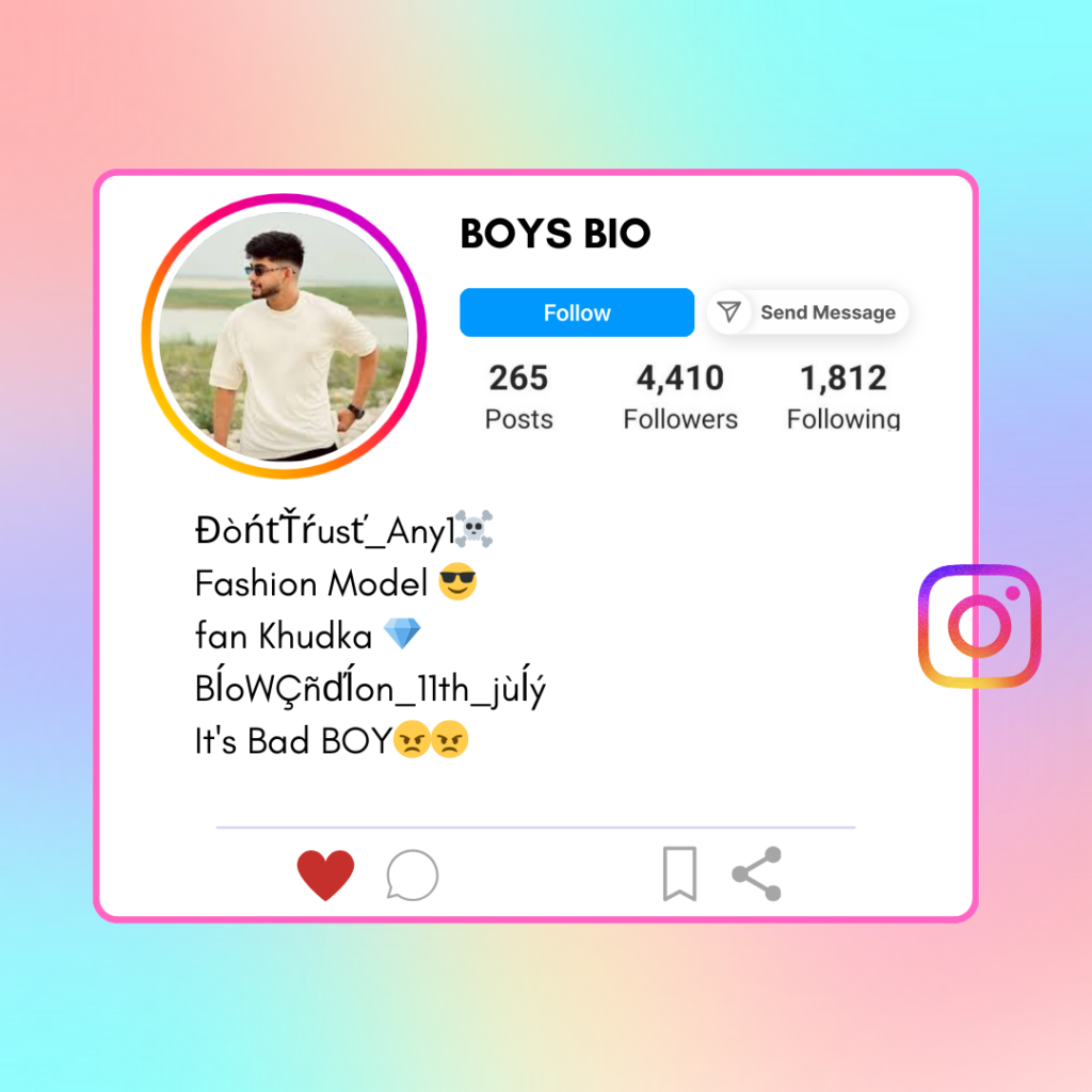 Boys-Instagram-Bio