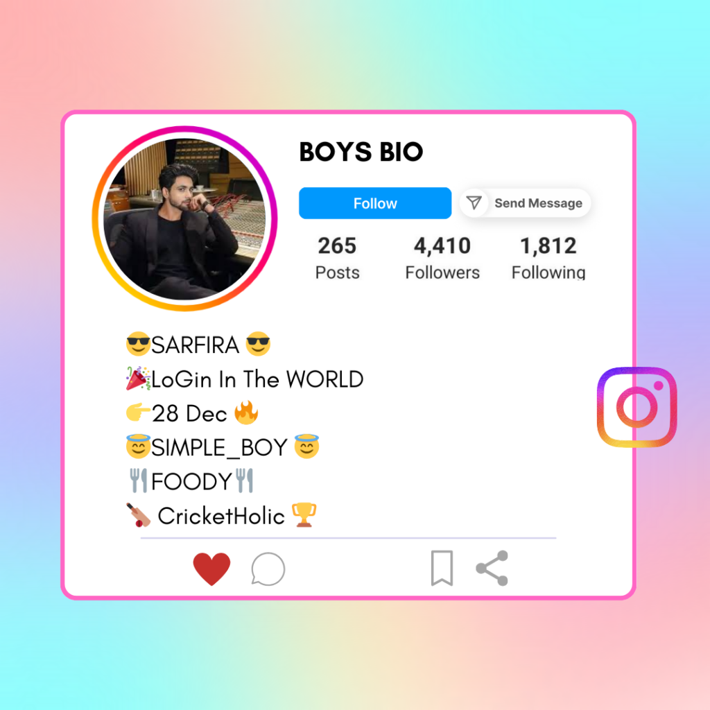 Boys-Instagram-Bio