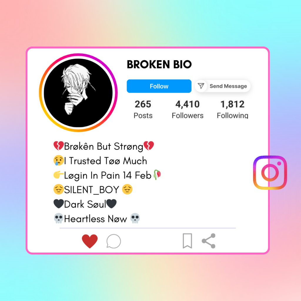 Broken-Instagram-Bio