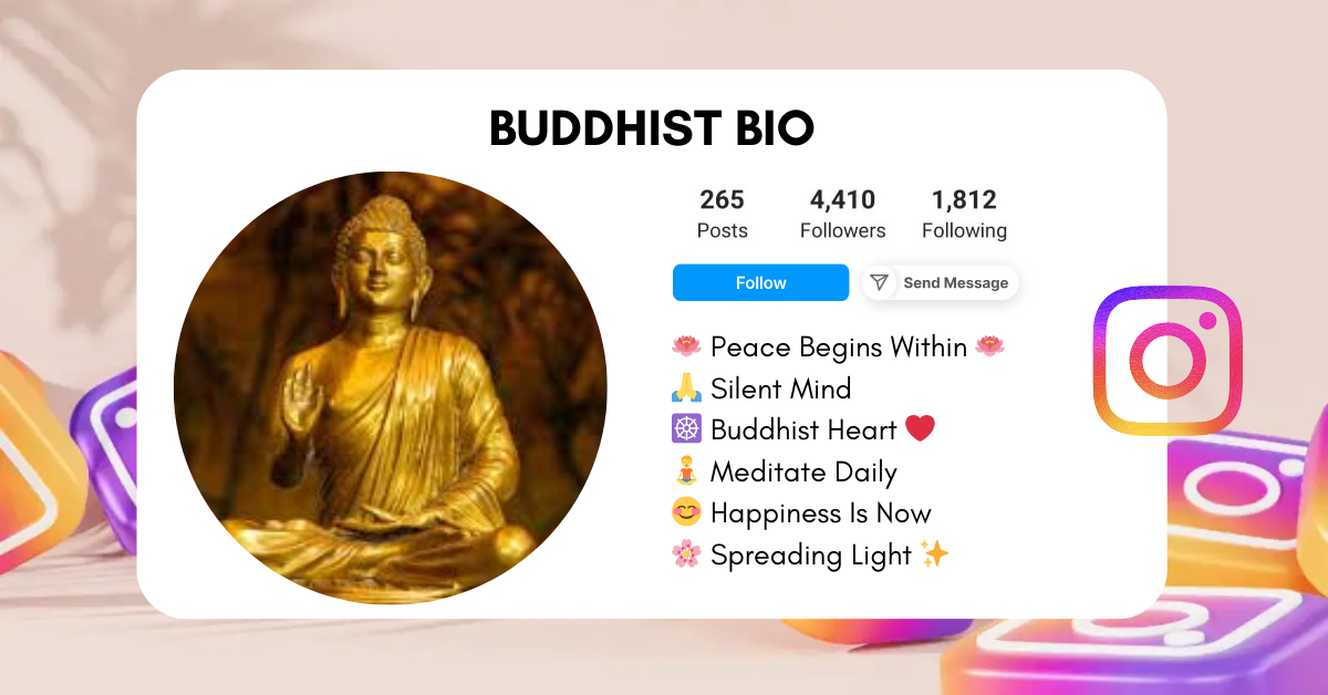 Buddhist Instagram Bio