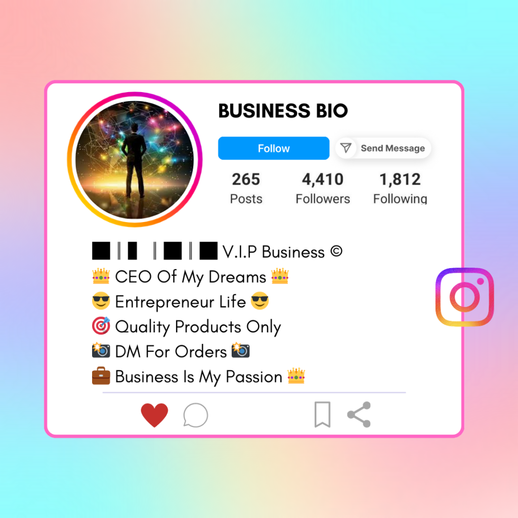 Business-Instagram-Bio