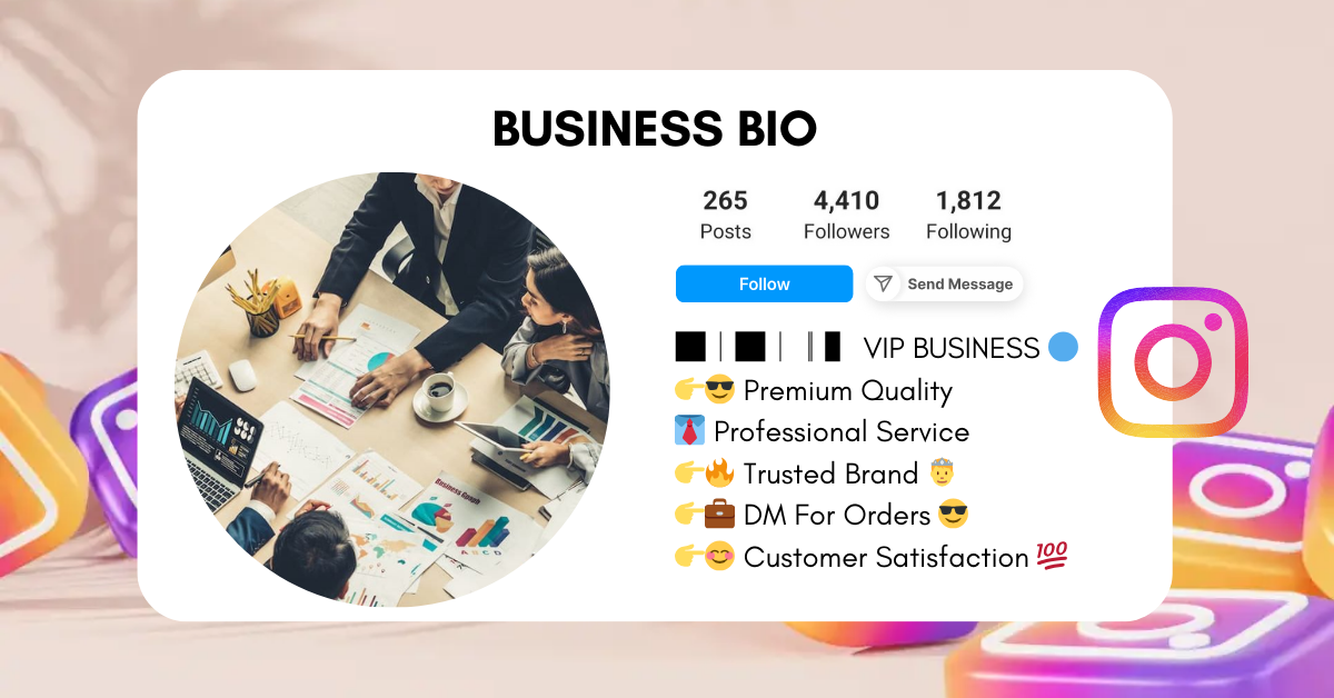 Business-Instagram-Bio