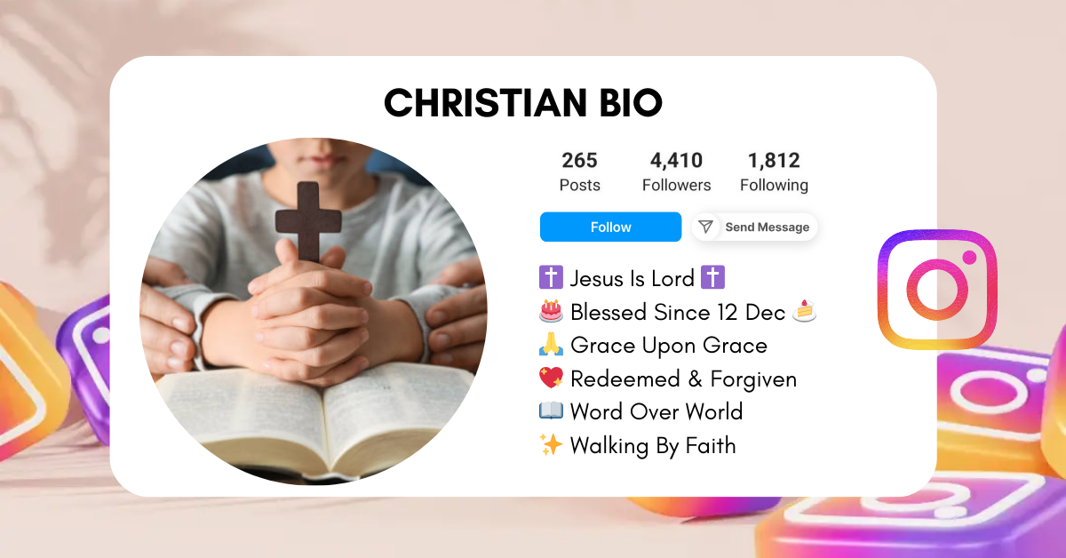 Christian-Instagram-Bio