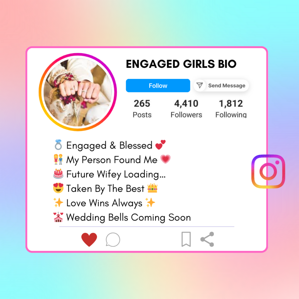 Engaged-Girls-Instagram-Bio