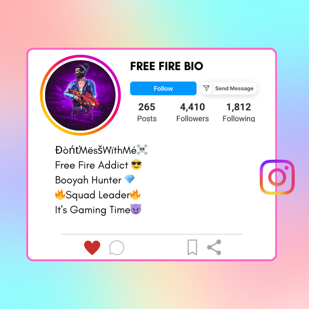 Free-Fire-Instagram-Bio