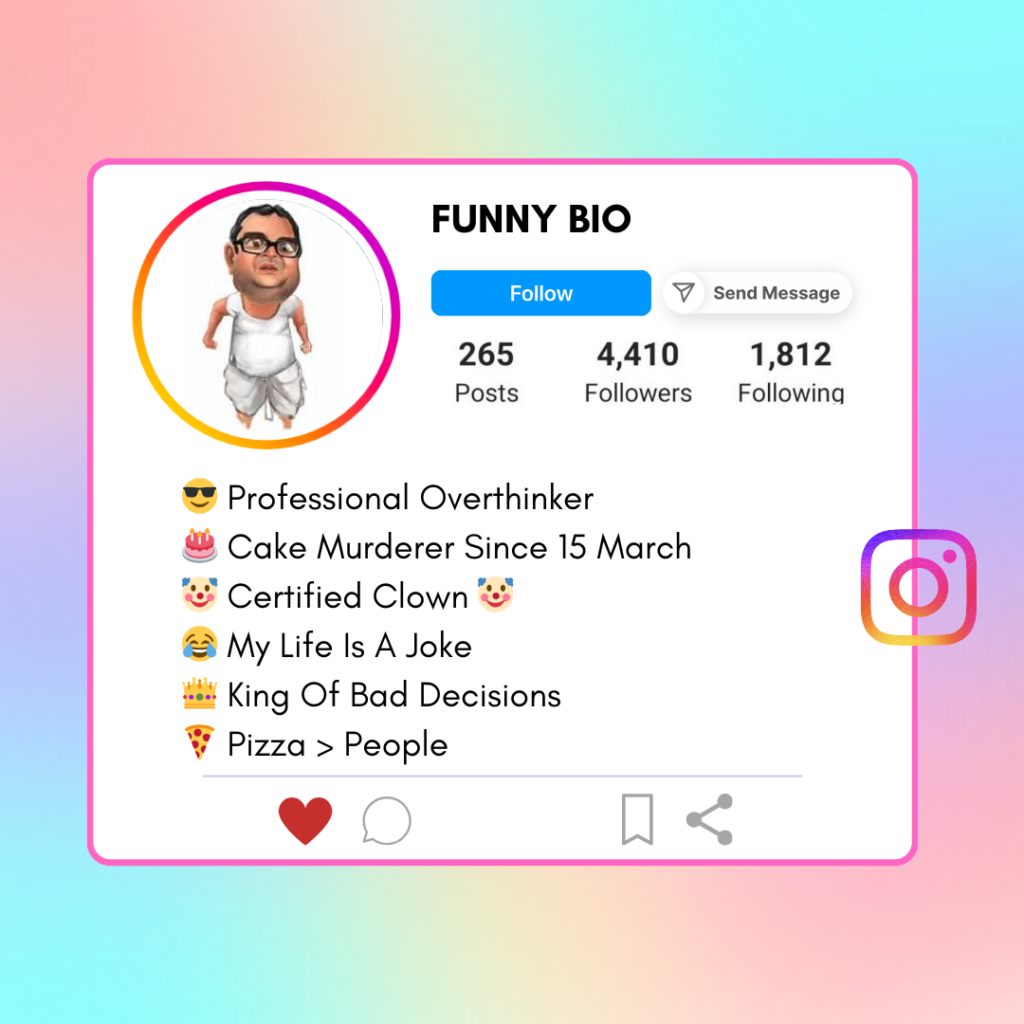 Funny Instagram Bio