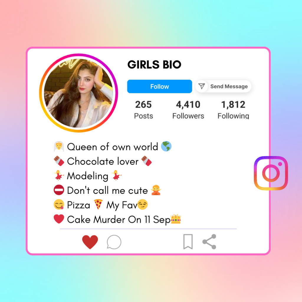 Girls-Instagram-Bio