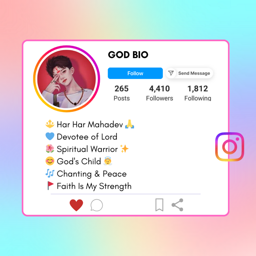 God-Instagram-Bio