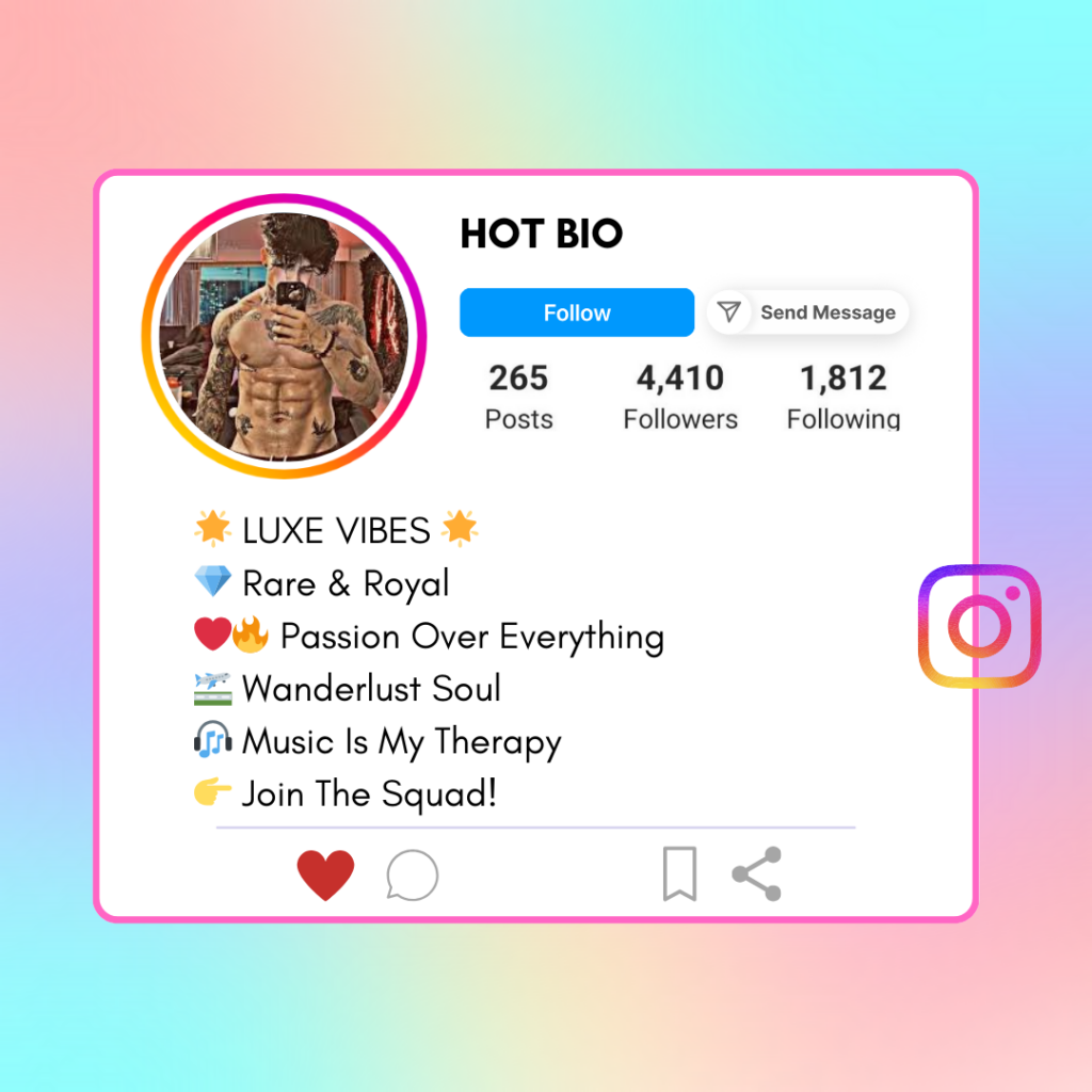 Hot-Instagram-Bio