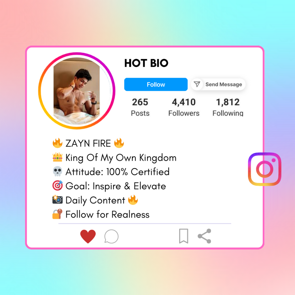 Hot-Instagram-Bio