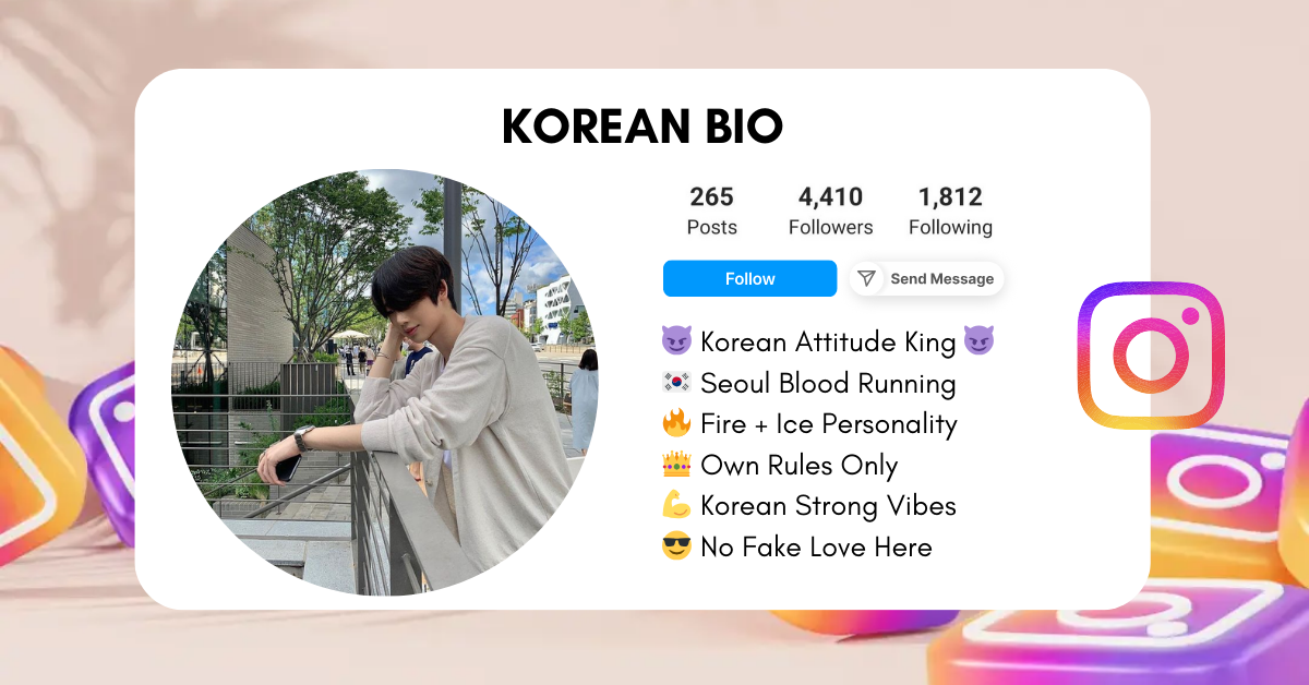 Korean-Instagram-Bio