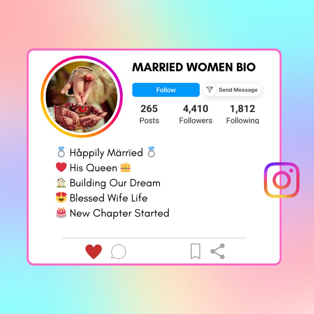 Married-Women-Instagram-Bio