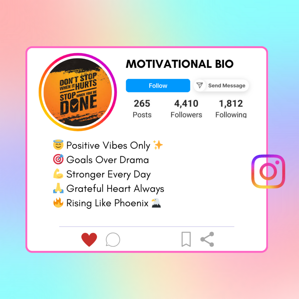 Motivational-Instagram-Bio