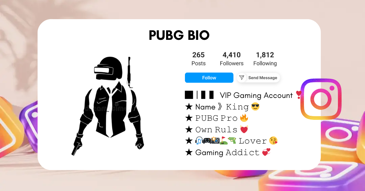 PUBG-Instagram-Bio