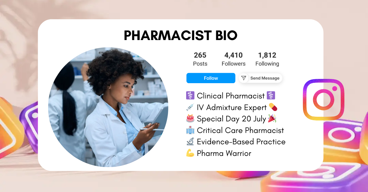 Pharmacist-Instagram-Bio