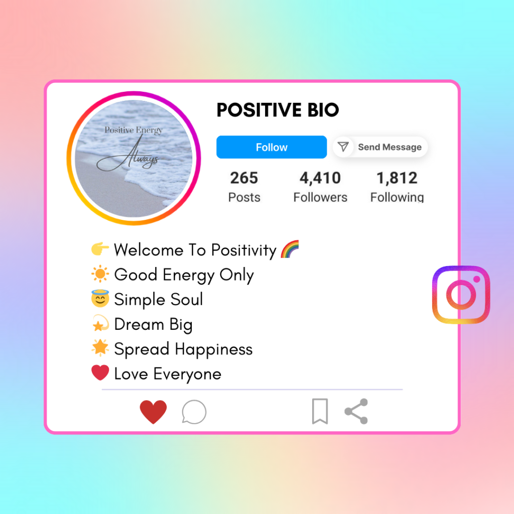Positive-Instagram-Bio