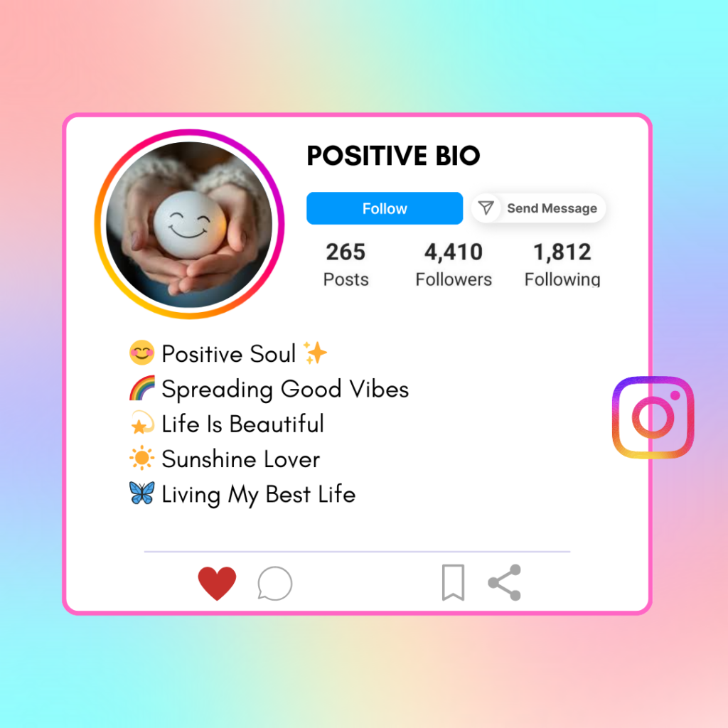 Positive-Instagram-Bio