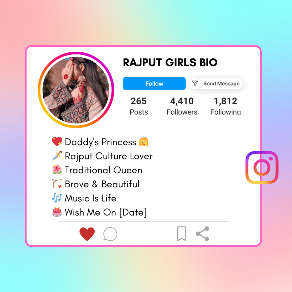 Rajput-Girls-Instagram-Bio