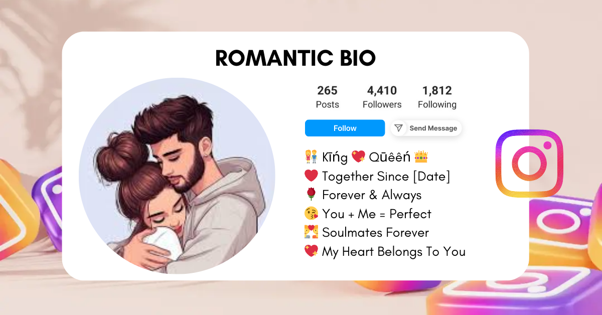 Romantic-Instagram-Bio