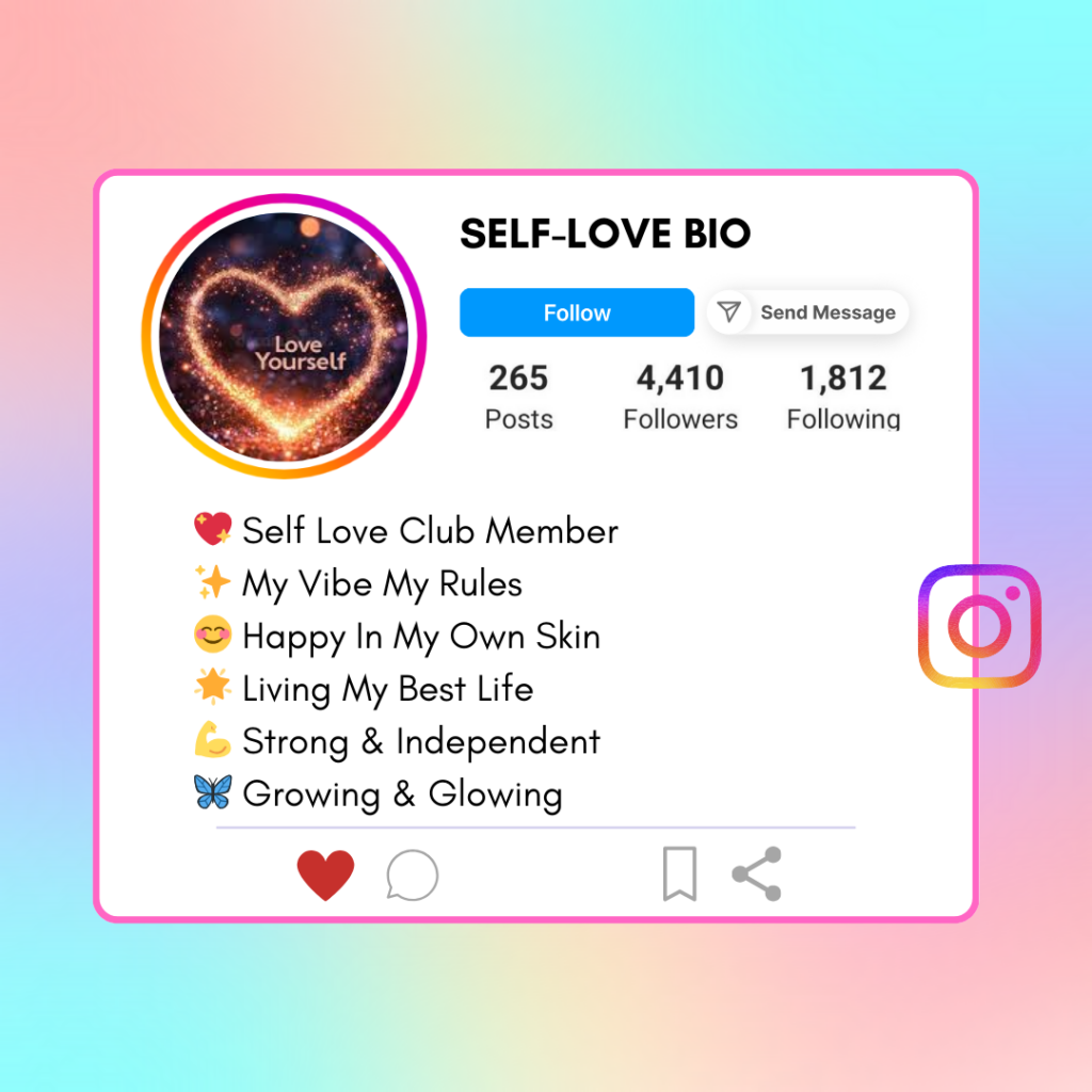 Self-Love-Instagram-Bio