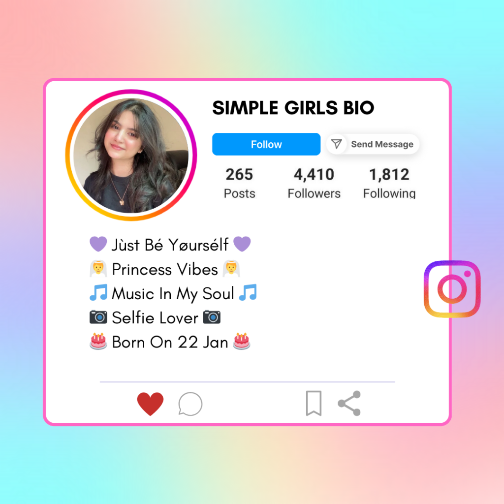 Simple-Girls-Instagram-Bio