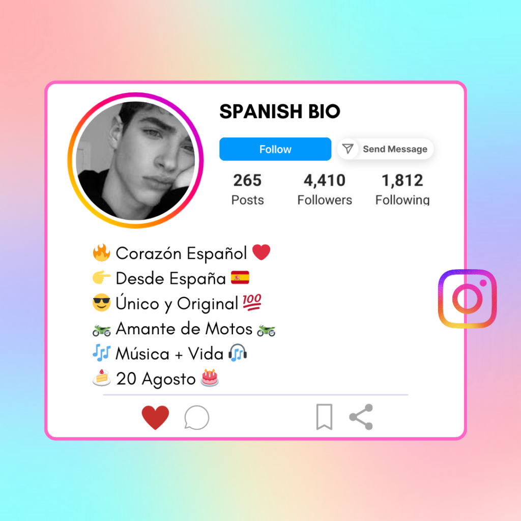 Spanish-Instagram-Bio