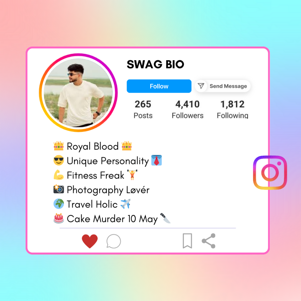 Swag-Instagram-Bio