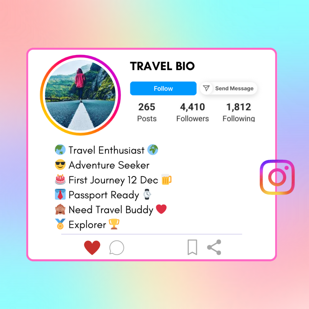 Travel-Instagram-Bio