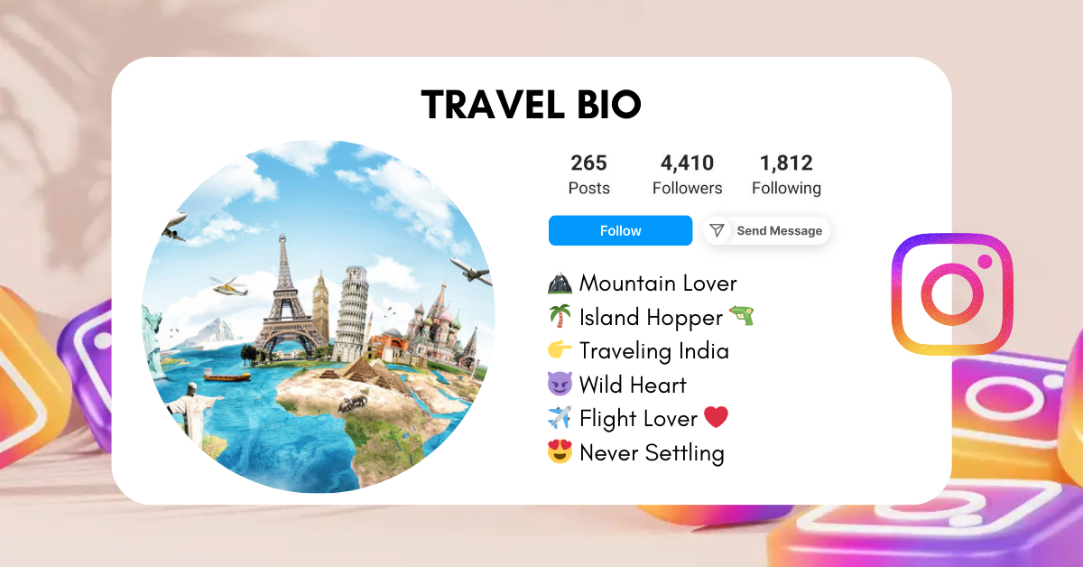 Travel-Instagram-Bio