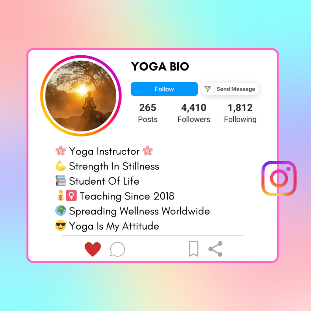 Yoga-Instagram-Bio